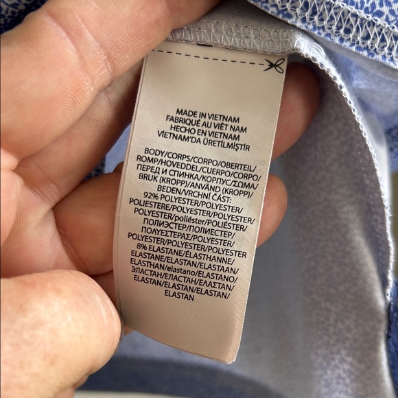 Polo by Ralph Lauren Men's Light Blue Patterned Polo Shirt Size Small - Picture 5 of 5